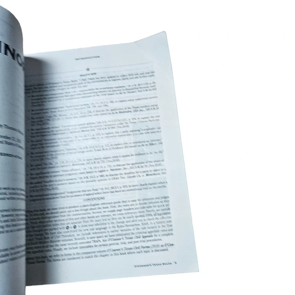 O'Connor's Texas Rules Civil Trials By John Zavitsanos 2019‎ Thomson Reuters